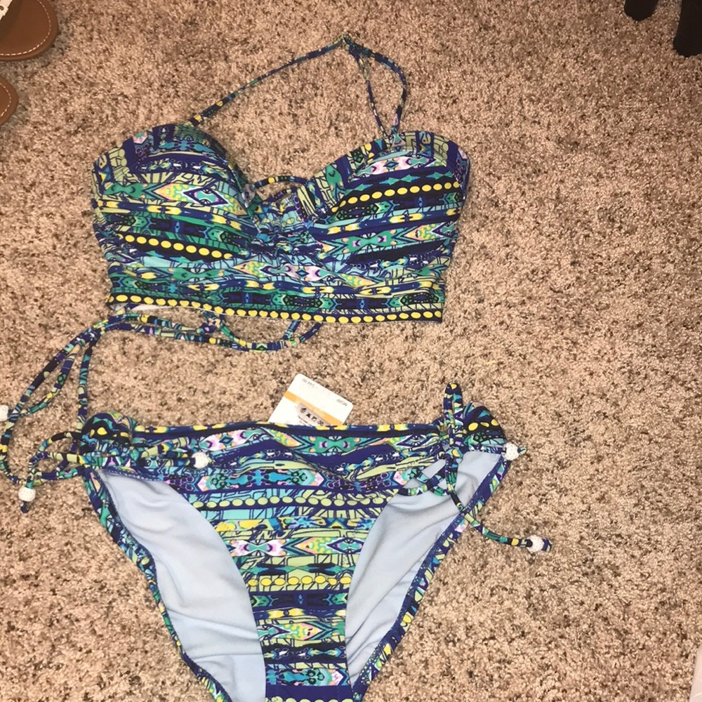 Jessica Simpson two piece swimsuit bikini